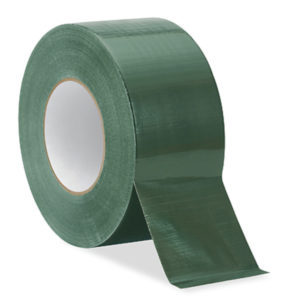 Water proof olive drab duct tape