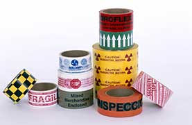 Custom print adhesive tapes and labels