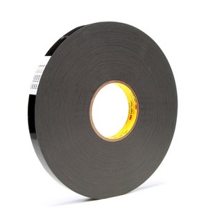 3M 4949 VHB Foam Tape, Black 36 yd